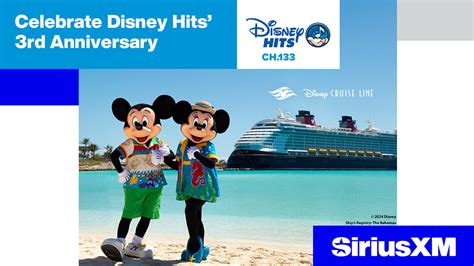 SiriusXM’s Disney Hits Channel Celebrates 3rd Anniversary with .